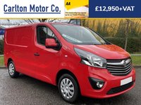 USED 2017 17 VAUXHALL VIVARO 1.6 L1H1 2700 SPORTIVE CDTI 120 BHP EURO 6 Euro 6 LEZ