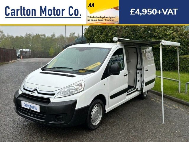 2014 64 Citroen Dispatch 1200 1.6 HDI 90 L2 DOG VAN K9 SPECIALIST BUILD A/C 