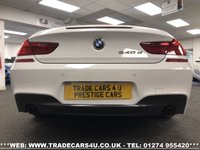 USED 2014 63 BMW 6 SERIES 3.0 640D M SPORT 2d 313 BHP FREE UK DELIVERY*VIDEO AVAILABLE* FINANCE ARRANGED* PART EX*HPI CLEAR