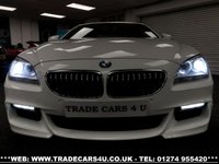 USED 2014 63 BMW 6 SERIES 3.0 640D M SPORT 2d 313 BHP FREE UK DELIVERY*VIDEO AVAILABLE* FINANCE ARRANGED* PART EX*HPI CLEAR