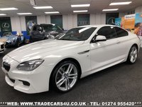 USED 2014 63 BMW 6 SERIES 3.0 640D M SPORT 2d 313 BHP FREE UK DELIVERY*VIDEO AVAILABLE* FINANCE ARRANGED* PART EX*HPI CLEAR