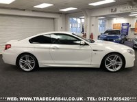 USED 2014 63 BMW 6 SERIES 3.0 640D M SPORT 2d 313 BHP FREE UK DELIVERY*VIDEO AVAILABLE* FINANCE ARRANGED* PART EX*HPI CLEAR