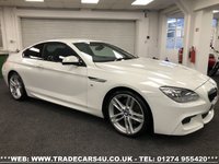 USED 2014 63 BMW 6 SERIES 3.0 640D M SPORT 2d 313 BHP FREE UK DELIVERY*VIDEO AVAILABLE* FINANCE ARRANGED* PART EX*HPI CLEAR