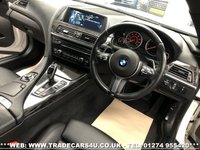 USED 2014 63 BMW 6 SERIES 3.0 640D M SPORT 2d 313 BHP FREE UK DELIVERY*VIDEO AVAILABLE* FINANCE ARRANGED* PART EX*HPI CLEAR
