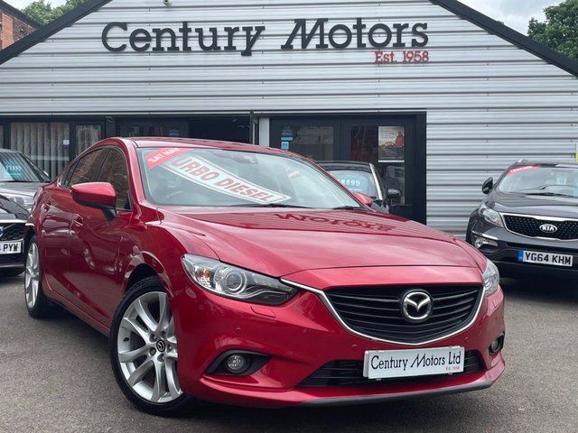 2013 63 Mazda 6 2.2 D Sport NAV 4dr - FULL LEATHER