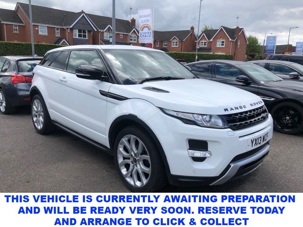 View our LAND ROVER RANGE ROVER EVOQUE