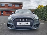 USED 2017 17 AUDI A3  S3 SPORTBACK TFSi QUATTRO BLACK EDITION 2.0 5d MERCEDES SPECIALISTS