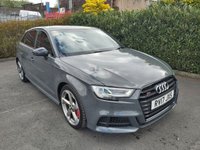 USED 2017 17 AUDI A3  S3 SPORTBACK TFSi QUATTRO BLACK EDITION 2.0 5d MERCEDES SPECIALISTS
