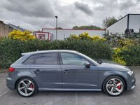 USED 2017 17 AUDI A3  S3 SPORTBACK TFSi QUATTRO BLACK EDITION 2.0 5d MERCEDES SPECIALISTS