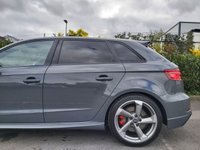 USED 2017 17 AUDI A3  S3 SPORTBACK TFSi QUATTRO BLACK EDITION 2.0 5d MERCEDES SPECIALISTS