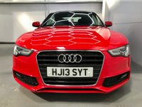 USED 2013 J AUDI A5 2.0 TDI S LINE SPECIAL EDITION 2d 175 BHP S Line Full Leather-Neck Scarf
