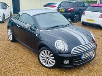 USED 2012 12 MINI COUPE 1.6 COOPER 2d 120 BHP Low Mileage, 1 lady owner from new Stylish Coupe