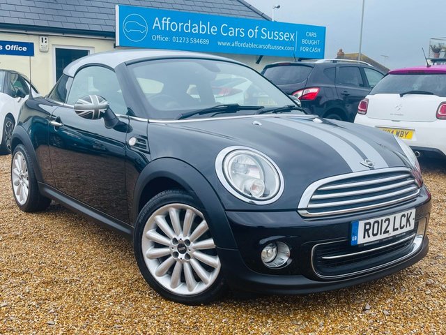 2012 12 MINI Coupe 1.6 COOPER 2d 120 BHP