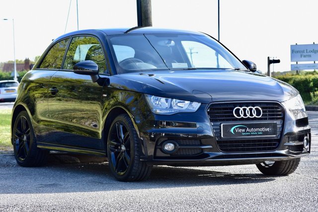 2013 63 Audi A1 1.4 TFSI S LINE Black Edition Spec 3d 122 BHP
