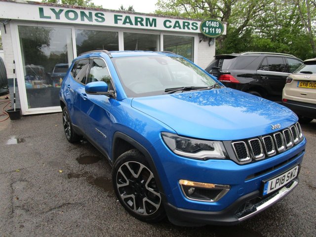 2018 18 Jeep Compass 1.6 MULTIJET II LIMITED 5d 120 BHP