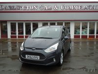 USED 2012 62 FORD B-MAX 1.4 ZETEC 5d 89 BHP 7 service stamps low insurance