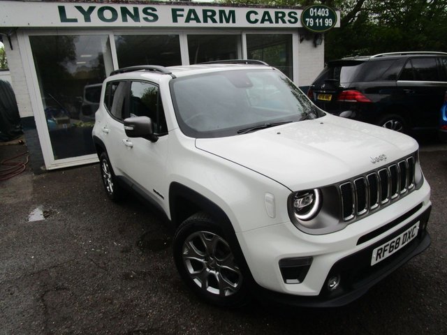 2018 68 Jeep Renegade 2.0 MULTIJET II LIMITED 4WD 5d 140 BHP FOUR WHEEL DRIVE *VERY RARE CAR*