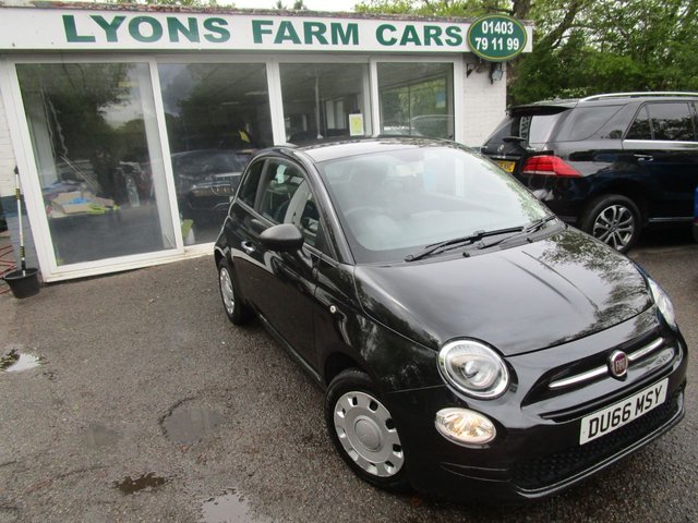 2016 66 Fiat 500 1.2 POP 3d 69 BHP NEW SHAPE