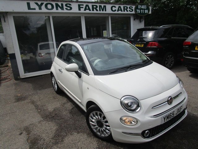 2016 65 Fiat 500 1.2 LOUNGE 3d 69 BHP NEW SHAPE
