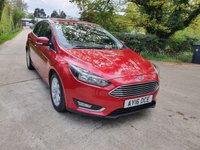 USED 2016 16 FORD FOCUS 1.5 TITANIUM 5d 148 BHP ZERO DEPOSIT FINANCE AVAILABLE