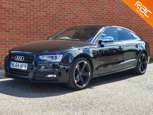 2014 64 Audi A5 3.0 S5 SPORTBACK TFSI QUATTRO BLACK EDITION 5d 333 BHP