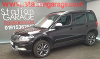 USED 2017 17 SKODA YETI OUTDOOR 1.2 SE DRIVE TSI 5d 109 BHP 1.2 PETROLTURBO 110HP, 6 SPEED SAT NAV & HEATED SEATS AND SCREEN