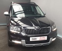 USED 2017 17 SKODA YETI OUTDOOR 1.2 SE DRIVE TSI 5d 109 BHP 1.2 PETROLTURBO 110HP, 6 SPEED SAT NAV & HEATED SEATS AND SCREEN