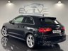 USED 2015 65 AUDI A3 1.6 TDI S LINE 3d 109 BHP F/S/H, SAT NAV, DAB, CLEAN!