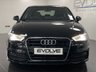 USED 2015 65 AUDI A3 1.6 TDI S LINE 3d 109 BHP F/S/H, SAT NAV, DAB, CLEAN!