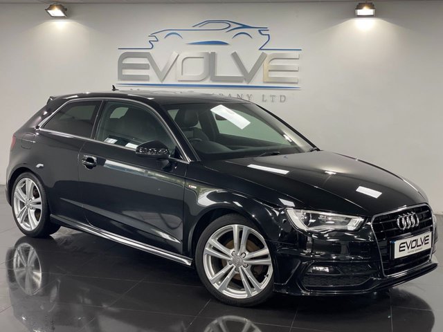 2015 65 Audi A3 1.6 TDI S LINE 3d 109 BHP