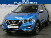 USED 2017 67 NISSAN QASHQAI 1.2 TEKNA PLUS DIG-T XTRONIC 5d 113 BHP PAN SUNROOF SAT NAV LEATHER