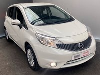 USED 2015 64 NISSAN NOTE 1.2 ACENTA PREMIUM 5d 80 BHP AMAZING COLOUR VRY RARE PEARL WHITE
