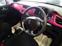 USED 2014 14 CITROEN DS3 1.6 DSTYLE PINK 3d 120 BHP ....Stunning Car.....Low Miles