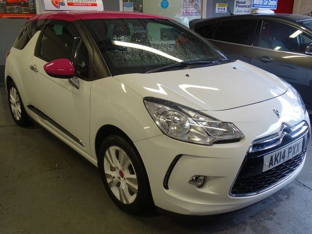 2014 14 Citroen DS3 1.6 DSTYLE PINK 3d 120 BHP