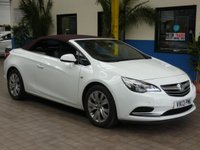 USED 2013 13 VAUXHALL CASCADA 2.0 SE CDTI S/S 2d 165 BHP Lady Owner Excellent Condition. Full Service History. Leather, Sat Nav, Heated Seats, DAB Radio. Front Parking Sensors.