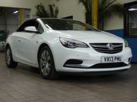 USED 2013 13 VAUXHALL CASCADA 2.0 SE CDTI S/S 2d 165 BHP Lady Owner Excellent Condition. Full Service History. Leather, Sat Nav, Heated Seats, DAB Radio. Front Parking Sensors.