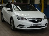 USED 2013 13 VAUXHALL CASCADA 2.0 SE CDTI S/S 2d 165 BHP Lady Owner Excellent Condition. Full Service History. Leather, Sat Nav, Heated Seats, DAB Radio. Front Parking Sensors.