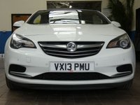 USED 2013 13 VAUXHALL CASCADA 2.0 SE CDTI S/S 2d 165 BHP Lady Owner Excellent Condition. Full Service History. Leather, Sat Nav, Heated Seats, DAB Radio. Front Parking Sensors.