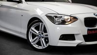 USED 2014 14 BMW 1 SERIES 2.0 120D M SPORT 3d 181 BHP Alpine White