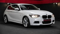 USED 2014 14 BMW 1 SERIES 2.0 120D M SPORT 3d 181 BHP Alpine White