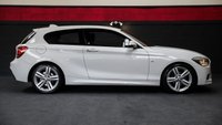 USED 2014 14 BMW 1 SERIES 2.0 120D M SPORT 3d 181 BHP Alpine White