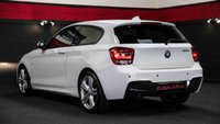 USED 2014 14 BMW 1 SERIES 2.0 120D M SPORT 3d 181 BHP Alpine White