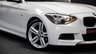 USED 2014 14 BMW 1 SERIES 2.0 120D M SPORT 3d 181 BHP Alpine White