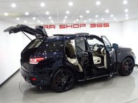 USED 2014 14 LAND ROVER RANGE ROVER SPORT 4.4 SD V8 (339 BHP) AUTOBIOGRAPHY DYNAMIC + OVERFINCH CARBON EXTERIOR AND QUILTED LEATHER INTERIOR + 23 INCH ALLOYS + NAV + PANORAMIC E/SUNROOF + PRIVACY + XENONS-LEDS OVERFINCH CARBON EXTERIOR & DIAMOND QUILTED LEATHERS