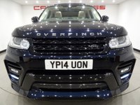 USED 2014 14 LAND ROVER RANGE ROVER SPORT 4.4 SD V8 (339 BHP) AUTOBIOGRAPHY DYNAMIC + OVERFINCH CARBON EXTERIOR AND QUILTED LEATHER INTERIOR + 23 INCH ALLOYS + NAV + PANORAMIC E/SUNROOF + PRIVACY + XENONS-LEDS OVERFINCH CARBON EXTERIOR & DIAMOND QUILTED LEATHERS