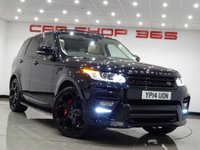 USED 2014 14 LAND ROVER RANGE ROVER SPORT 4.4 SD V8 (339 BHP) AUTOBIOGRAPHY DYNAMIC + OVERFINCH CARBON EXTERIOR AND QUILTED LEATHER INTERIOR + 23 INCH ALLOYS + NAV + PANORAMIC E/SUNROOF + PRIVACY + XENONS-LEDS OVERFINCH CARBON EXTERIOR & DIAMOND QUILTED LEATHERS