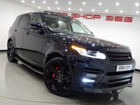 USED 2014 14 LAND ROVER RANGE ROVER SPORT 4.4 SD V8 (339 BHP) AUTOBIOGRAPHY DYNAMIC + OVERFINCH CARBON EXTERIOR AND QUILTED LEATHER INTERIOR + 23 INCH ALLOYS + NAV + PANORAMIC E/SUNROOF + PRIVACY + XENONS-LEDS OVERFINCH CARBON EXTERIOR & DIAMOND QUILTED LEATHERS