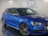 USED 2015 65 AUDI S3 2.0 QUATTRO 3d 296 BHP F/S/H, SAT NAV, LEATHER!