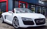 USED 2015 15 AUDI R8 4.2 SPYDER V8 QUATTRO 2d 424 BHP BANG AND OLUFSEN+REV CAM