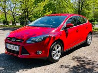 USED 2012 12 FORD FOCUS 1.0 ZETEC 5d 99 BHP LOW MILEAGE & ROAD TAX - BLUETOOTH - AIR CONDITIONING